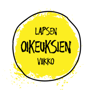 Lapsen oikeuksien viikon logo.